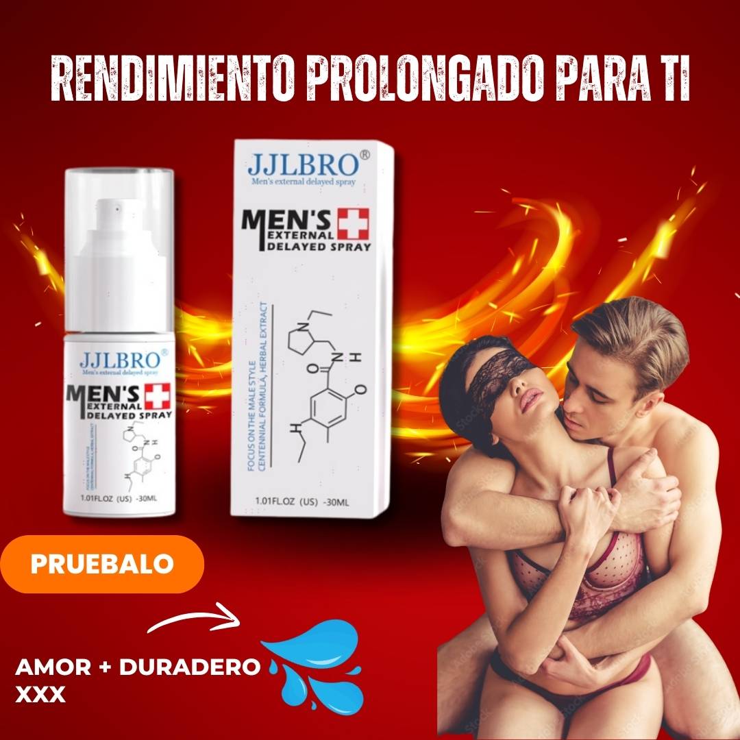 Mens spray retardante de larga duracion